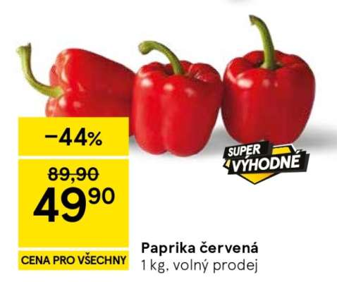 Paprika červená