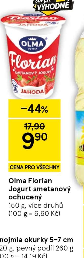 Olma Florian Jogurt smetanový ochucený