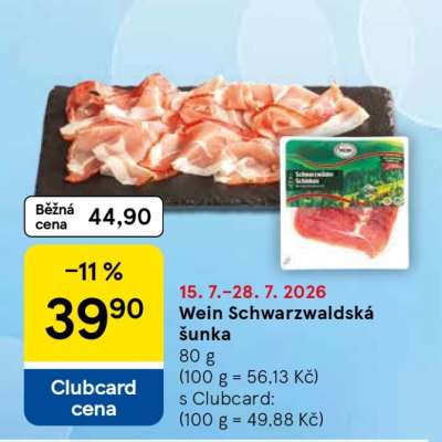 WEIN SCHWARZWALDSKÁ ŠUNKA