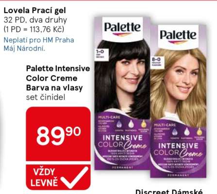 Palette Intensive Color Creme Barva na vlasy