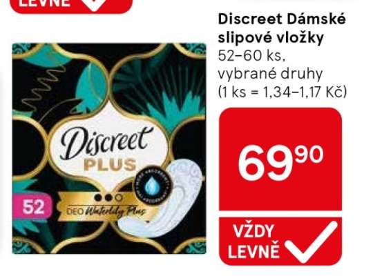 Discreet Dámské slipové vložky