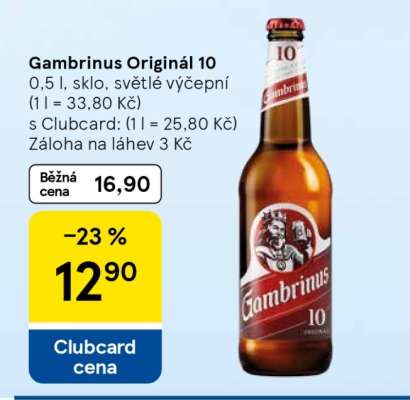 Gambrinus Originál 10