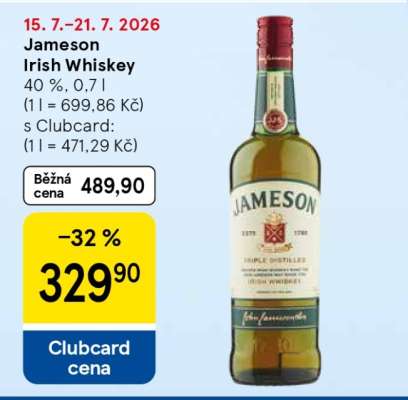 JAMESON Irish whiskey