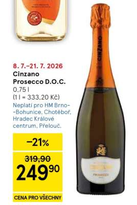 Cinzano Prosecco D.O.C.