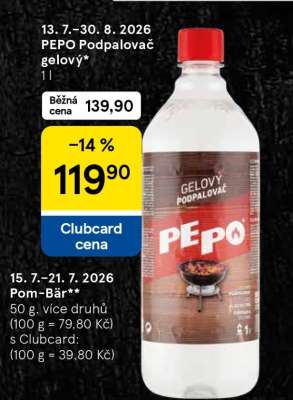 PEPO Podpalovač gelový