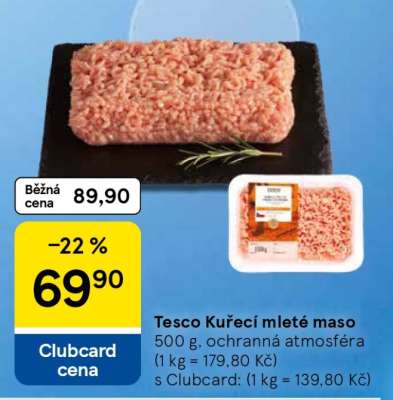 Tesco Kuřecí mleté maso