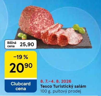 Tesco Turistický salám