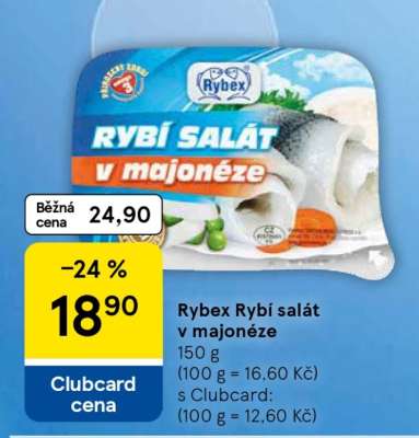 Rybex Rybí salát v majonéze