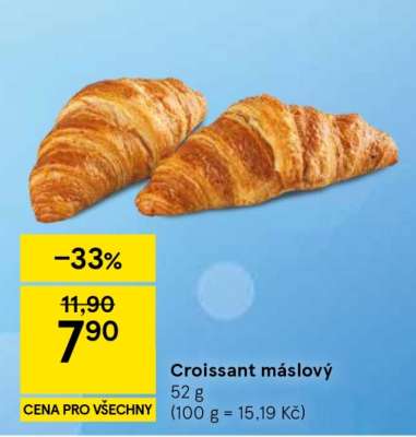 Croissant máslový