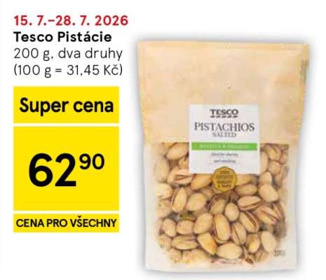 Tesco Pistácie