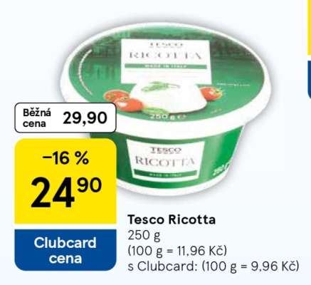 Tesco Ricotta