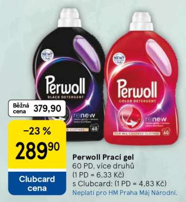 Perwoll prací gel