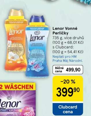Lenor vonné perličky