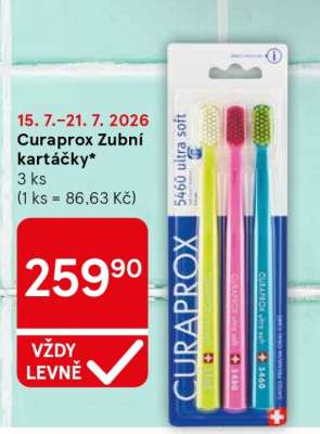 Curaprox zubní kartáčky