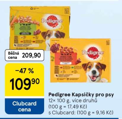 Pedigree kapsičky pro psy