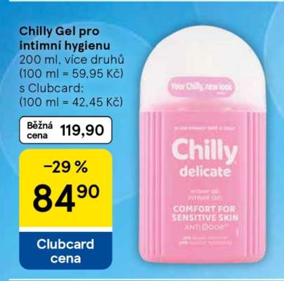 Chilly Gel pro intimní hygienu*