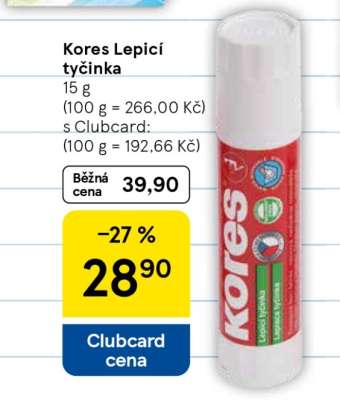 Kores Lepicí tyčinka