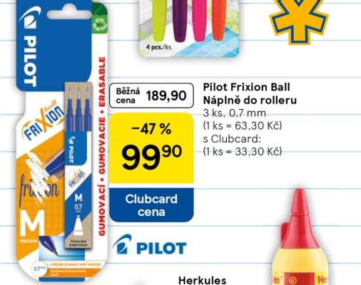 Pilot Frixion Ball Náplně do rolleru