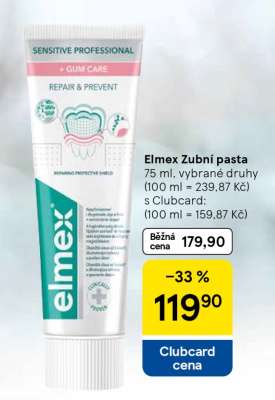 Elmex zubní pasta