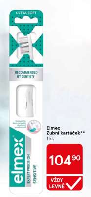 Elmex zubní kartáček