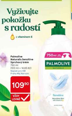 Palmolive Naturals Sensitive Sprchový krém