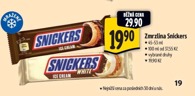 Zmrzlina Snickers