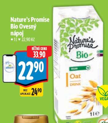 Nature’s Promise Bio ovesný nápoj