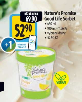 Nature's Promise Good Life Sorbet