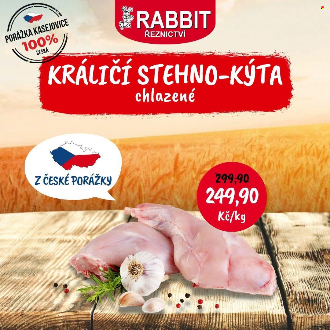 Leták RABBIT řeznictví - 14. 7. 2026 - 19. 7. 2026. Strana 2