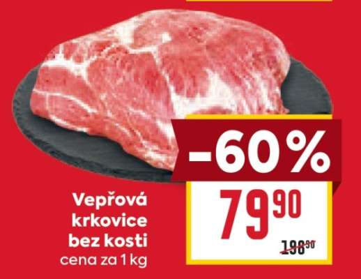 Vepřová krkovice bez kosti