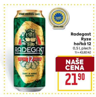 Radegast Ryze Hořká 12