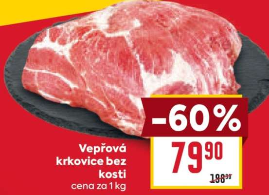 Vepřová krkovice bez kosti