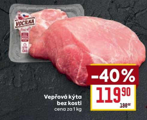 Vepřová kýta bez kosti