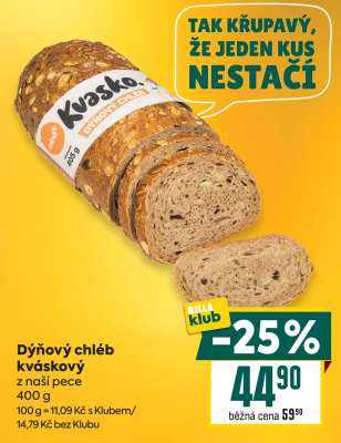 Dýňový chléb kváskový