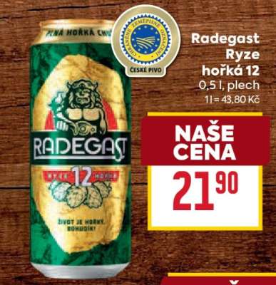 Radegast Ryze Hořká 12
