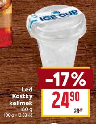 Led Kostky kelímek