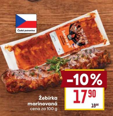Žebírka marinovaná