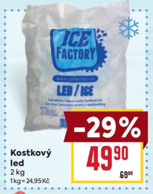 Kostkový led