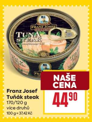 Franz Josef Tuňák steak