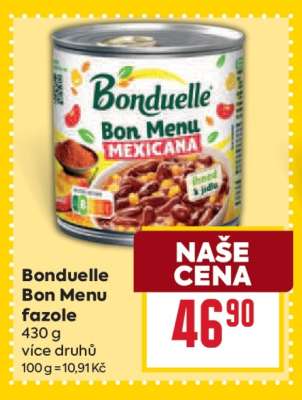 Bonduelle Bon Menu fazole,