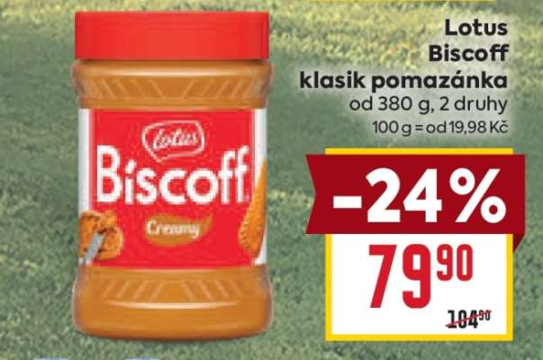 Lotus Biscoff klasik pomazánka