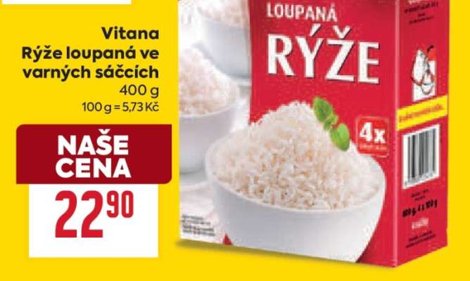 Vitana Rýže loupaná ve varných sáčcích