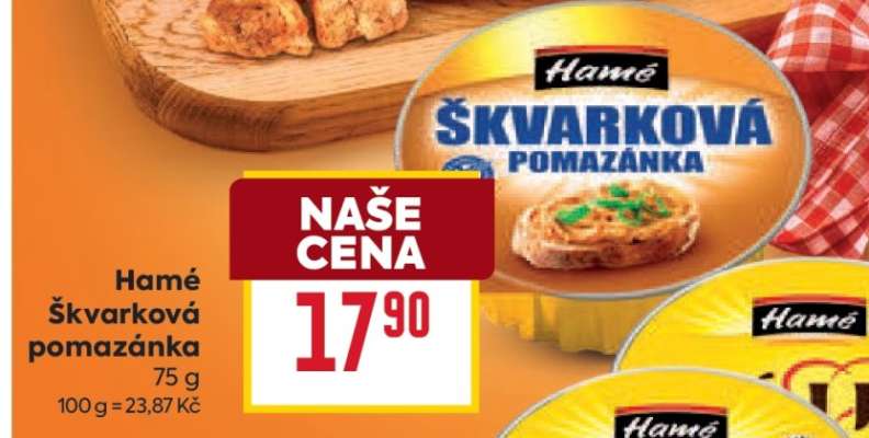 Hamé Škvarková pomazánka