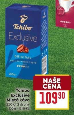 Tchibo Exclusive mletá káva