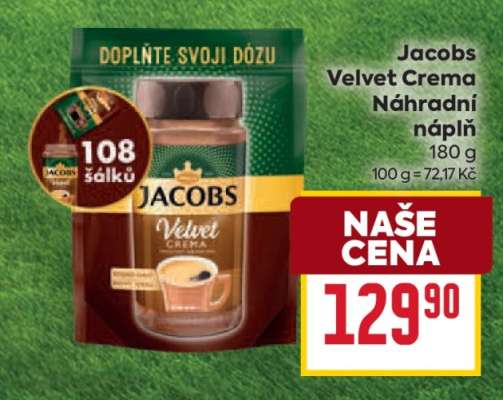 Jacobs Velvet Crema náhradní náplň