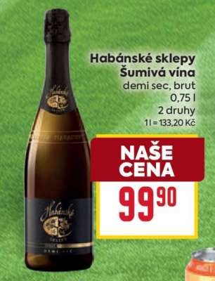 Habánské sklepy Šumivá vína