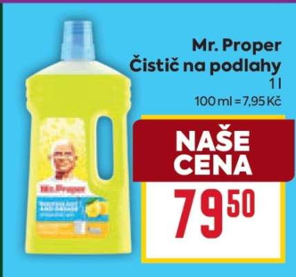 Mr. Proper Čistič na podlahy