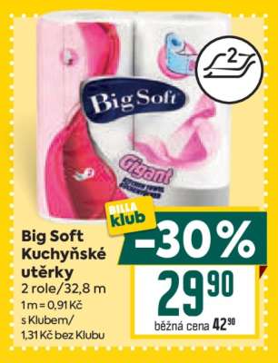 Big Soft Kuchyňské utěrky