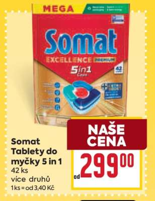 Somat Tablety do myčky 5 in 1