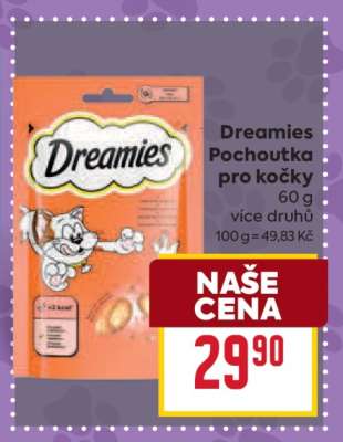 DREAMIES POCHOUTKA PRO KOČKY